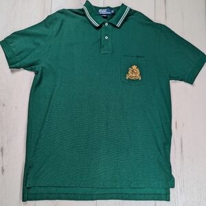 Polo Ralph Lauren Polo‎ Shirt Mens XL Green Purveyors of Fine Winter Apparel